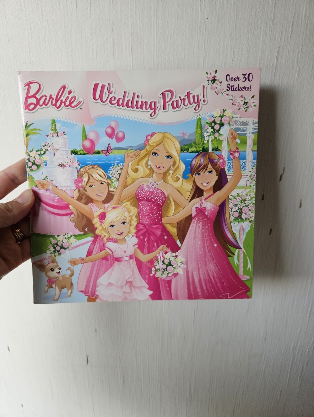 🧡3/$15 Barbie Wedding Party Book